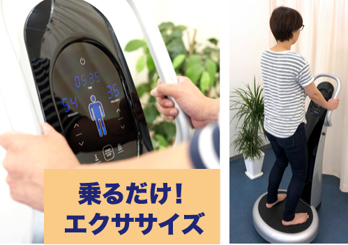 乗るだけ！エクササイズ